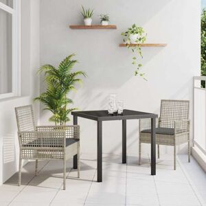 VidaXL Garden Chairs Set 2 Gray - Garden Chairs VidaXL Garden Chairs Set 2 Gray - Garden Chairs