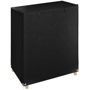 vidaXL Black Garden Swing Bench Cover 125x90x135/165 cm UV-resistant vidaXL Black Garden Swing Bench Cover 125x90x135/165 cm UV-resistant