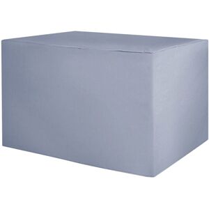 Beliani Garden Furniture Cover Grey PVC Polyester 200 x 185 x 75 cm Rain Cover - Garden Furniture Cover Beliani Garden Furniture Cover Grey PVC Polyester 200 x 185 x 75 cm Rain Cover - Garden Furniture Cover