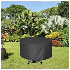 NEIGE Garden Furniture Cover 210d Oxford Waterproof Fabric Furniture Cover Garden Table Cover Tarpaulin With Rope And Locking Buckle-Round-227100cm NEIGE Garden Furniture Cover 210d Oxford Waterproof Fabric Furniture Cover Garden Table Cover Tarpaulin With Rope And Locking Buckle-Round-227100cm