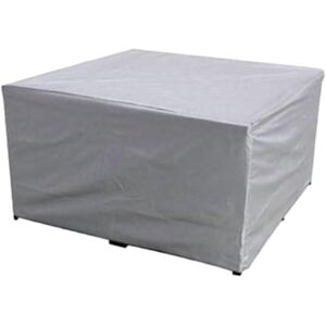 BEIJIYI Garden Furniture Cover, All Sizes Rectangular Patio Table Cover, Anti-UV Heavy Duty 210D Oxford Fabric, Grey, 150 x 150 x 75 cm BEIJIYI Garden Furniture Cover, All Sizes Rectangular Patio Table Cover, Anti-UV Heavy Duty 210D Oxford Fabric, Grey, 150 x 150 x 75 cm
