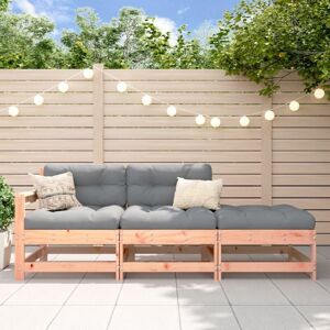 vidaXL Garden Modular Outdoor Sofa Set - Garden Sofa Corner Middle Footrest vidaXL Garden Modular Outdoor Sofa Set - Garden Sofa Corner Middle Footrest