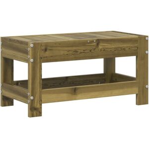 Garden Footstool 62x30x32 cm Impregnated Wood Pine Vidaxl Garden Footstool 62x30x32 cm Impregnated Wood Pine Vidaxl
