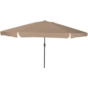 Garden Parasol Taupe, Black 395 x 395 x 245 cm Polyester, Steel Vidaxl Garden Parasol Taupe, Black 395 x 395 x 245 cm Polyester, Steel Vidaxl