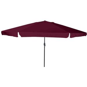 Garden Parasol Red, Black 395 x 395 x 245 cm Polyester, Steel Vidaxl Garden Parasol Red, Black 395 x 395 x 245 cm Polyester, Steel Vidaxl