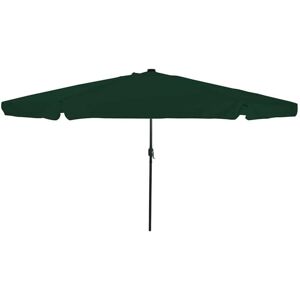 Vidaxl - Garden Parasol Green, Black 395 x 395 x 245 cm Polyester, Steel Vidaxl - Garden Parasol Green, Black 395 x 395 x 245 cm Polyester, Steel