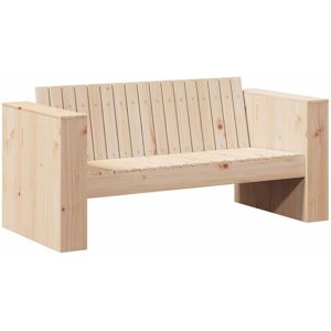 Vidaxl - Garden Sofa Brown 134 x 60 x 62 cm Solid pine wood Vidaxl - Garden Sofa Brown 134 x 60 x 62 cm Solid pine wood