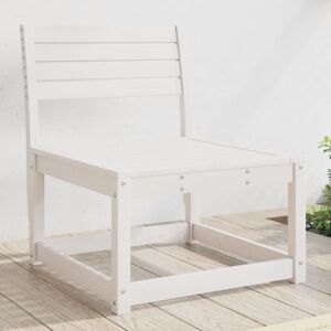 vidaXL Garden Sofa White Solid Wood Pine - Garden Sofa vidaXL Garden Sofa White Solid Wood Pine - Garden Sofa