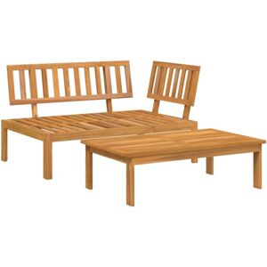 Garden Pallet Sofa Set 2 pcs Solid Wood Acacia Vidaxl Garden Pallet Sofa Set 2 pcs Solid Wood Acacia Vidaxl