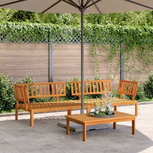 Garden Pallet Corner Sofas 2 pcs Solid Wood Acacia Vidaxl Garden Pallet Corner Sofas 2 pcs Solid Wood Acacia Vidaxl