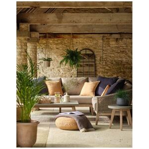 Garden Trading - Lynton Corner Sofa Seat Coffee Table Set Wooden Indoor Outdoor Garden Trading - Lynton Corner Sofa Seat Coffee Table Set Wooden Indoor Outdoor