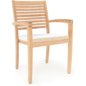 Garland Toscana White 60x60x7cm Seat Cushion Garland Toscana White 60x60x7cm Seat Cushion