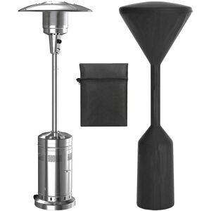IKODM Gas Patio Heater Cover, Water Resistant Patio Heater Cover, for Gas Patio Heater Protection, Black, 241x86x47 cm (Black) IKODM Gas Patio Heater Cover, Water Resistant Patio Heater Cover, for Gas Patio Heater Protection, Black, 241x86x47 cm (Black)