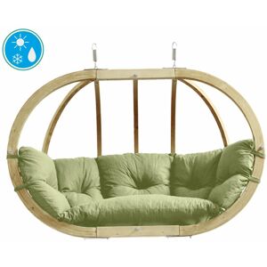 Amazonas - Globo Royal Chair - Spruce Wood/Polypropylene - L72 x W118 x H176 cm - Olive Amazonas - Globo Royal Chair - Spruce Wood/Polypropylene - L72 x W118 x H176 cm - Olive