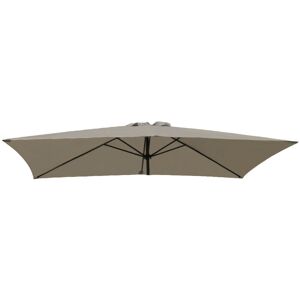 Replacement Fabric Garden Parasol Canopy Cover for 3X2m 6 Arm Parasol - Brown - Greenbay Replacement Fabric Garden Parasol Canopy Cover for 3X2m 6 Arm Parasol - Brown - Greenbay