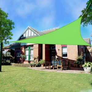 Green Bay - Greenbay Sun Shade Sail Garden Patio Party Sunscreen Awning Canopy 98% uv Block Triangle Light Green 3x3x3m Green Bay - Greenbay Sun Shade Sail Garden Patio Party Sunscreen Awning Canopy 98% uv Block Triangle Light Green 3x3x3m