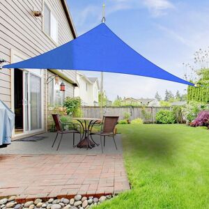 Green Bay - Greenbay Sun Shade Sail Garden Patio Party Sunscreen Awning Canopy 98% uv Block Triangle Blue 5x5x5m Green Bay - Greenbay Sun Shade Sail Garden Patio Party Sunscreen Awning Canopy 98% uv Block Triangle Blue 5x5x5m