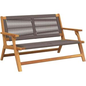 Vidaxl - Garden Furniture Grey 78 x 122 x 73cm Solid Acacia wood Vidaxl - Garden Furniture Grey 78 x 122 x 73cm Solid Acacia wood