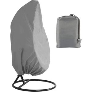 TONCHEAN Hammock Chair Cover, Hammock Chair Cover, Hanging Chair Cover, Windproof, uv Protection, Durable Oxford Fabric, 200 x 230 cm (Grey) TONCHEAN Hammock Chair Cover, Hammock Chair Cover, Hanging Chair Cover, Windproof, uv Protection, Durable Oxford Fabric, 200 x 230 cm (Grey)