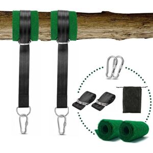 YMYNY Hammock Strap 1.50 mx 2, Hammock Attachment, Adjustable Hanging Strap Set, with D-Ring - High Quality Carabiners - Maximum Load 500 kg, Perfect for YMYNY Hammock Strap 1.50 mx 2, Hammock Attachment, Adjustable Hanging Strap Set, with D-Ring - High Quality Carabiners - Maximum Load 500 kg, Perfect for
