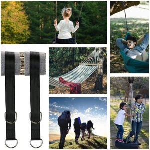 MEMKEY Hammock Straps, Hammock Attachment with Tree Swing, Extremely Durable Hanging Swing Strap with D-Ring and Swing Hammock Straps, Max. 550 kg for MEMKEY Hammock Straps, Hammock Attachment with Tree Swing, Extremely Durable Hanging Swing Strap with D-Ring and Swing Hammock Straps, Max. 550 kg for