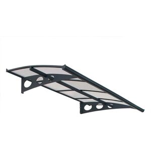 PALRAM Patio Cover Herald Door Awning Canopy 2230 Mist - Polycarbonate - L223.5 x W139 x H33 cm - Grey PALRAM Patio Cover Herald Door Awning Canopy 2230 Mist - Polycarbonate - L223.5 x W139 x H33 cm - Grey
