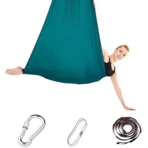 TEHTUY iPalamila Aerial Yoga Hammock Set, Aerial Yoga Swing, Nest Hammock, Yoga Hammock, 200 kg Maximum Load Capacity with Fixings, Anti-Gravity Exercises TEHTUY iPalamila Aerial Yoga Hammock Set, Aerial Yoga Swing, Nest Hammock, Yoga Hammock, 200 kg Maximum Load Capacity with Fixings, Anti-Gravity Exercises