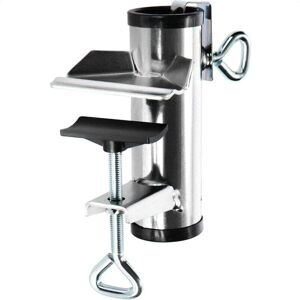 Ymyny - Metal parasol holder – parasol stand for balcony, terrace or table – xl balcony parasol holder (ø 25–38 mm) Ymyny - Metal parasol holder – parasol stand for balcony, terrace or table – xl balcony parasol holder (ø 25–38 mm)