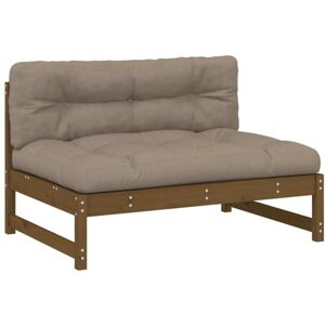 Vidaxl - Middle Sofa Honey Brown 120x80 cm Solid Wood Pine Vidaxl - Middle Sofa Honey Brown 120x80 cm Solid Wood Pine