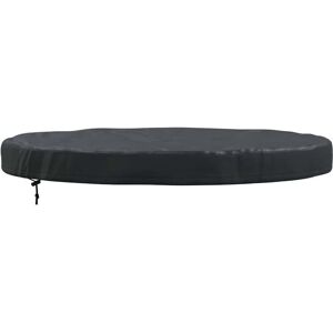 Outdoor Table Cover Black 112 x 112 x 10 cm 600D fabric vidaXL Outdoor Table Cover Black 112 x 112 x 10 cm 600D fabric vidaXL