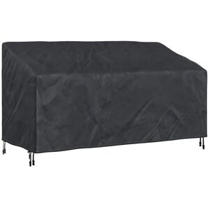 Garden Bench Cover Black 185 x 85 x 65 / 94 cm 420D fabric vidaXL Garden Bench Cover Black 185 x 85 x 65 / 94 cm 420D fabric vidaXL