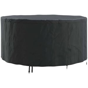 Outdoor Furniture Cover Black 182 x 182 x 71 cm 600D fabric vidaXL Outdoor Furniture Cover Black 182 x 182 x 71 cm 600D fabric vidaXL