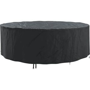 Outdoor Furniture Cover Black 279 x 279 x 85 cm 600D fabric vidaXL Outdoor Furniture Cover Black 279 x 279 x 85 cm 600D fabric vidaXL