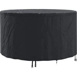 Outdoor Furniture Cover Black 157 x 157 x 85 cm 600D fabric vidaXL Outdoor Furniture Cover Black 157 x 157 x 85 cm 600D fabric vidaXL