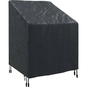 Garden Chair Cover Black 75 x 78 x 65 / 100 cm 420D fabric vidaXL Garden Chair Cover Black 75 x 78 x 65 / 100 cm 420D fabric vidaXL