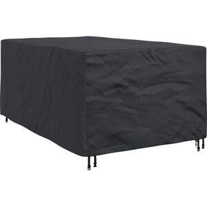 Outdoor Furniture Cover Black 143 x 225 x 90 cm 420D vidaXL Outdoor Furniture Cover Black 143 x 225 x 90 cm 420D vidaXL