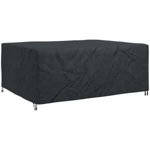 Outdoor Furniture Cover Black 220 x 190 x 85 cm 210D vidaXL Outdoor Furniture Cover Black 220 x 190 x 85 cm 210D vidaXL