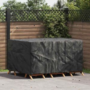 Outdoor Furniture Cover Black 180 x 120 x 74 cm 600D vidaXL Outdoor Furniture Cover Black 180 x 120 x 74 cm 600D vidaXL