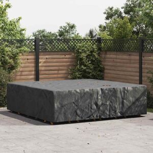 Outdoor Furniture Cover Black 260 x 260 x 90 cm 420D vidaXL Outdoor Furniture Cover Black 260 x 260 x 90 cm 420D vidaXL