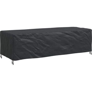 Outdoor Furniture Cover Black 270 x 110 x 70 cm 420D vidaXL Outdoor Furniture Cover Black 270 x 110 x 70 cm 420D vidaXL