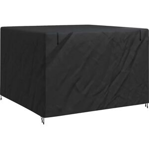 Outdoor Swing Cover Black 250 x 250 x 160 cm 420D Oxford Fabric vidaXL Outdoor Swing Cover Black 250 x 250 x 160 cm 420D Oxford Fabric vidaXL