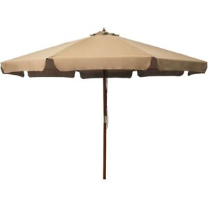 vidaXL Garden Parasol with Wooden Pole - UV Resistant - 330x330cm vidaXL Garden Parasol with Wooden Pole - UV Resistant - 330x330cm
