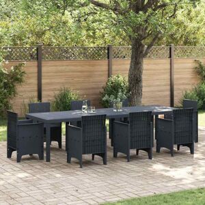 Garden Table Anthracite 300 x 100 x 73 cm Poly Rattan Vidaxl Garden Table Anthracite 300 x 100 x 73 cm Poly Rattan Vidaxl