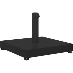 Outdoor Umbrella Bases Black 45 x 45 x 31.5 cm Steel, Concrete Vidaxl Outdoor Umbrella Bases Black 45 x 45 x 31.5 cm Steel, Concrete Vidaxl