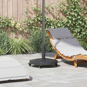 Outdoor Umbrella Bases Dark grey 48 x 48 x 32.5 cm Vidaxl Outdoor Umbrella Bases Dark grey 48 x 48 x 32.5 cm Vidaxl