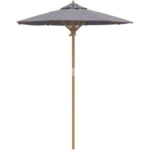 Garden Parasol Dark grey 180 x 180 x 230 cm Bamboo Vidaxl Garden Parasol Dark grey 180 x 180 x 230 cm Bamboo Vidaxl