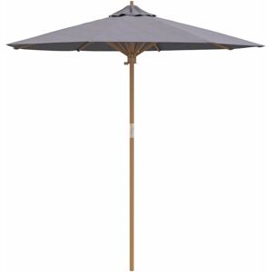 Garden Parasol Dark grey 217 x 217 x 230 cm Bamboo Vidaxl Garden Parasol Dark grey 217 x 217 x 230 cm Bamboo Vidaxl