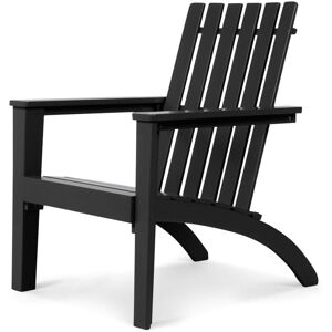 Costway - Outdoor Wooden Armchair Backyard Lounge Adirondack Chair Patio Chair Costway - Outdoor Wooden Armchair Backyard Lounge Adirondack Chair Patio Chair