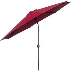 Outsunny 3m Patio Umbrella Outdoor Sunshade Canopy - Patio Umbrella Outsunny 3m Patio Umbrella Outdoor Sunshade Canopy - Patio Umbrella
