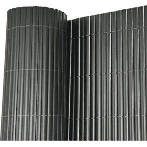 Oypla - 1m x 3m Grey pvc Outdoor Garden Fencing Privacy Screen Roll Oypla - 1m x 3m Grey pvc Outdoor Garden Fencing Privacy Screen Roll